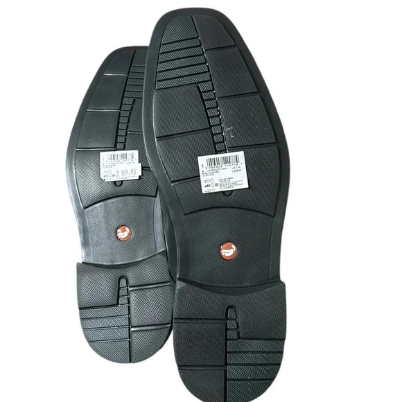 Clark’s  UNKENNETH WAY shoes men ,leather ,lambskin,NEW! ,black ,size 8 & 13 - Picture 9 of 16